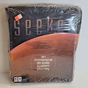 Seeker Immersive 3D Solar System Journey Software Windows SEALED CRUSHED BOX