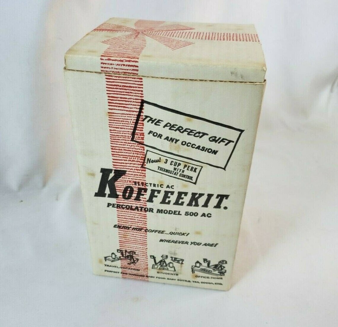 Keefe Koffeekit 60's Aluminum INSTANT Coffee/tea Pot Model Etsy New