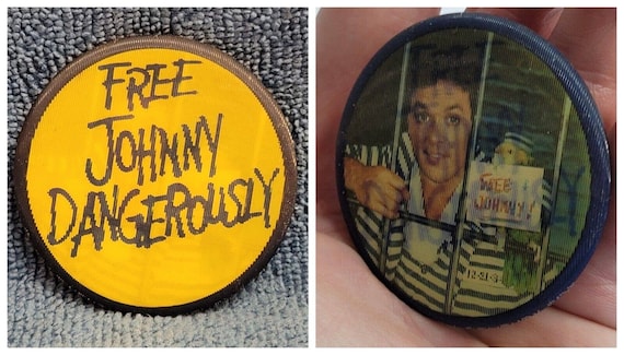 Vtg 1984 Free Johnny Dangerously Movie Lenticular… - image 1