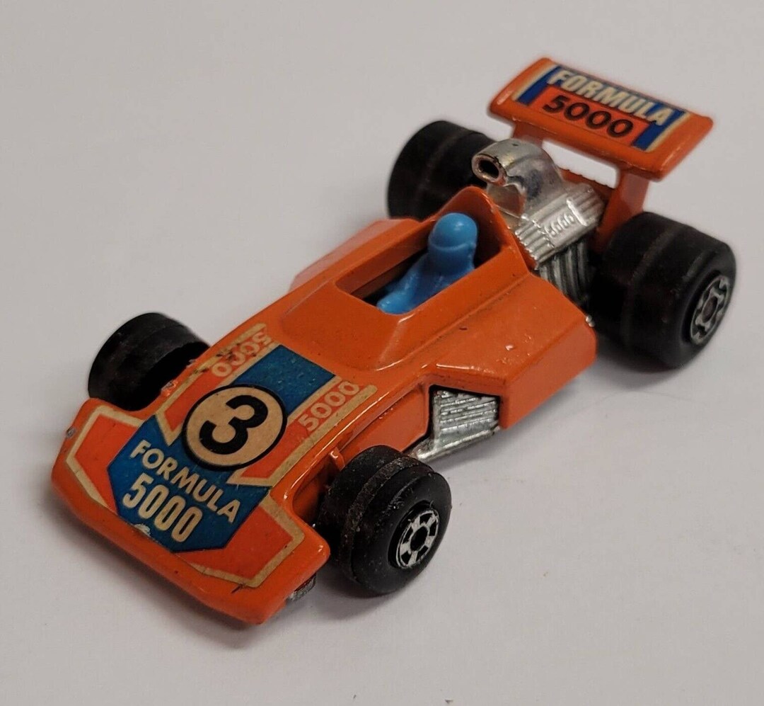 Matchbox 1975 Superfast Formula 5000 Orange Lesney 164 Diecast Car