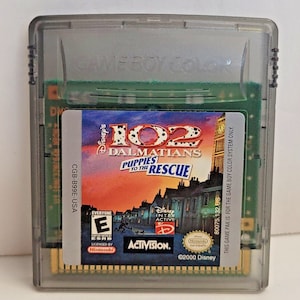102 Dalmatyńczyki Szczenięta na ratunek Nintendo Gameboy Cart Tylko testowane