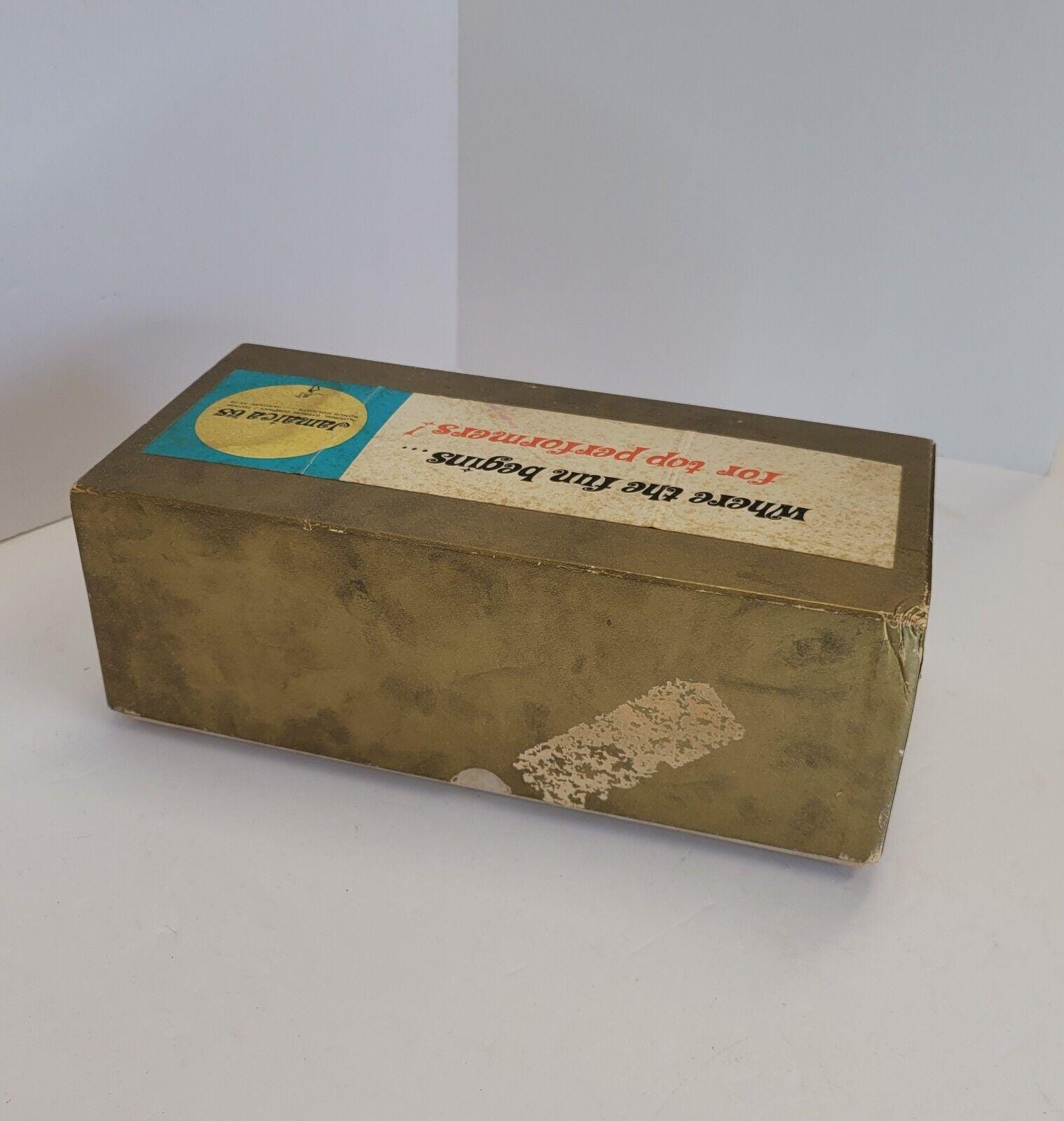 Vintage Jamaica Maraca Shaker Rattle Musical Instrument With Box 8 ...