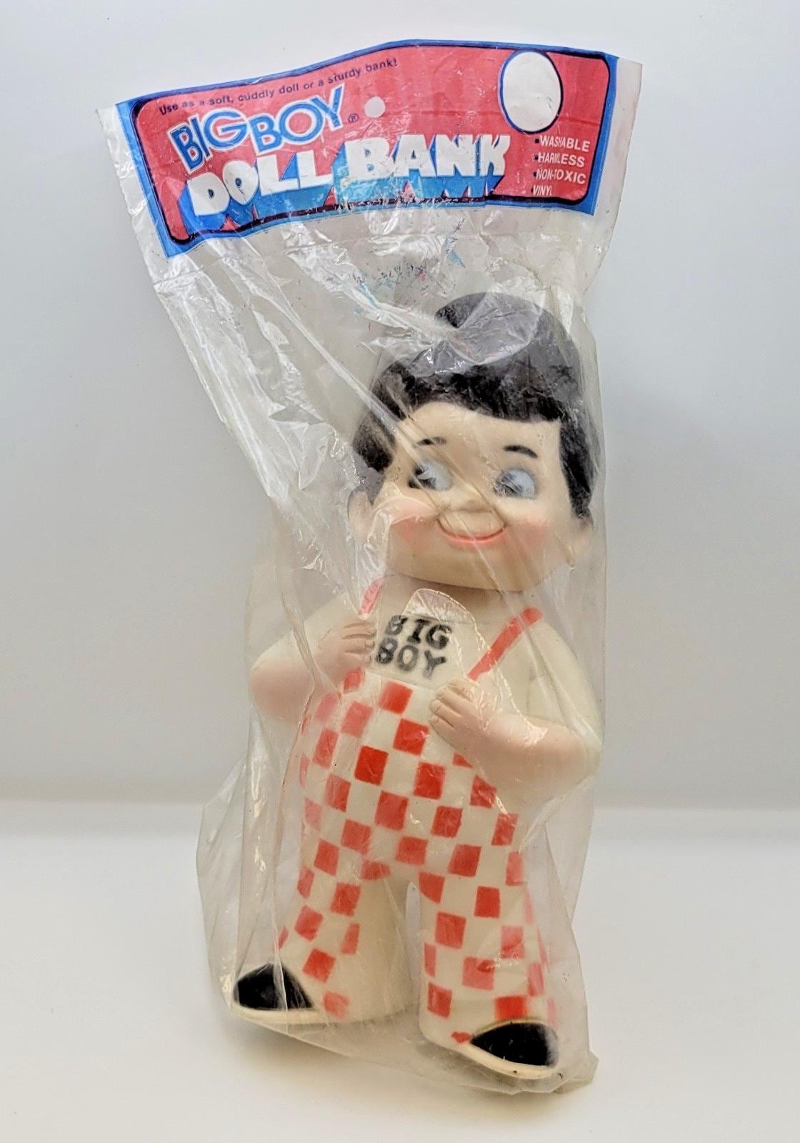 BIGBOY  USA  オールドトイ1973 VTG 1973 Big Boy Bank Doll Vinyl New Sealed made in USA