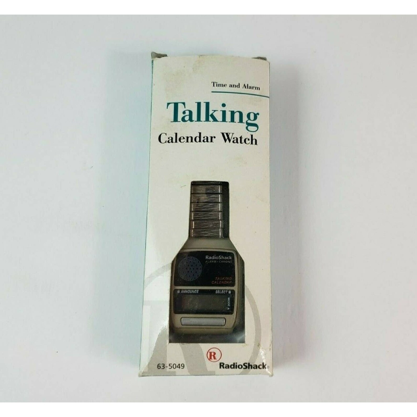 Vintage 1980's Radioshack Talking Calculator WATCH 635042A Wristwatch