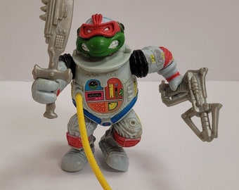 TMNT Teenage Mutant Ninja Turtles Raph The Space Cadet 1990 Near Complete