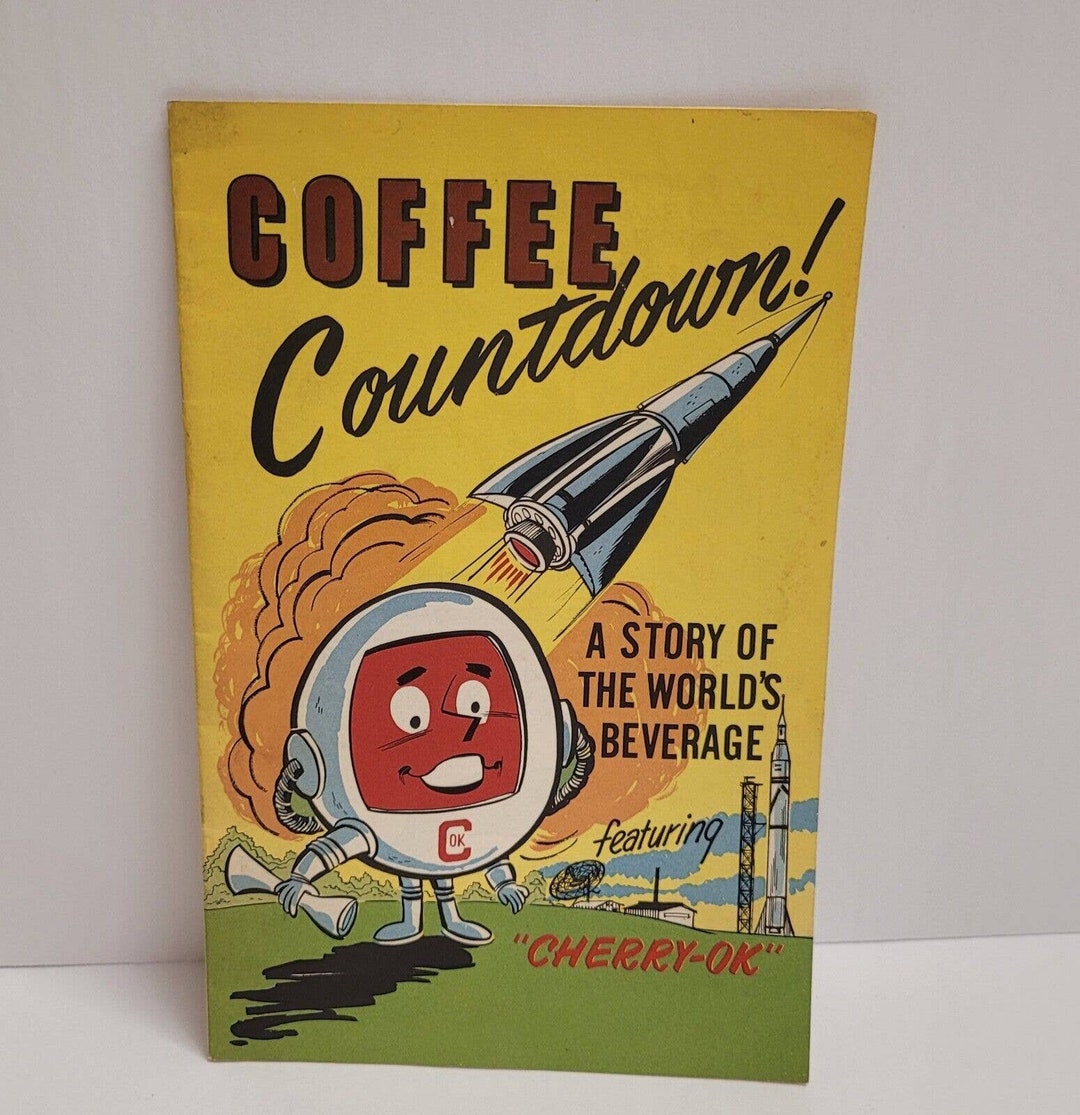 1962 National Coffee Association Coffee Countdown Ad Comic Book Dick
