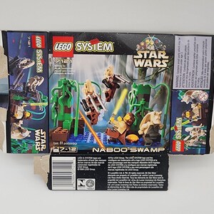 Star Wars Lego System 7121 Naboo Sumpf ** NUR BOX **