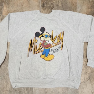 Vintage Disney Mickey Mouse Beverly Hills Sweatshirt Size XL Tultex Sherry MFG image 1