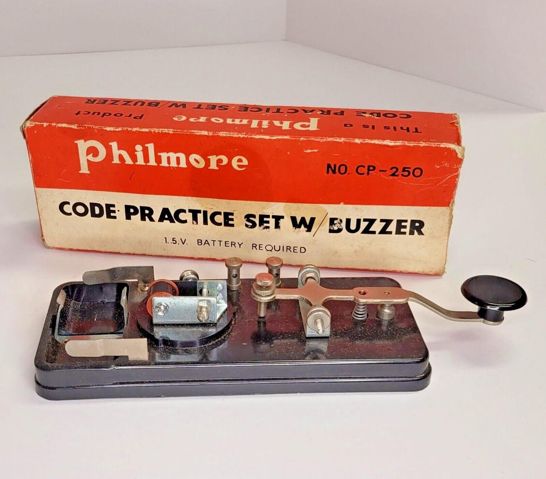 Vintage Philmore Electronic Products Model CP250 Code Practice Set