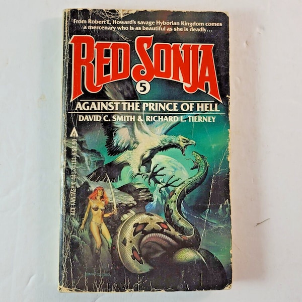 Red Sonja #5/Against The Prince Of Hell Smith & Tierney ACE PB Printing 1983