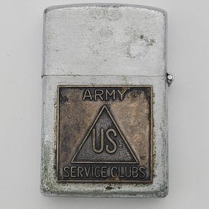 Vintage Penguin Super Lighter No. 136 Army Service Club Lighter Japan