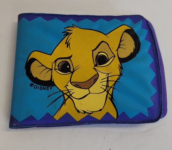 Vintage The Lion King Disney Wallet Billfold Simb… - image 1