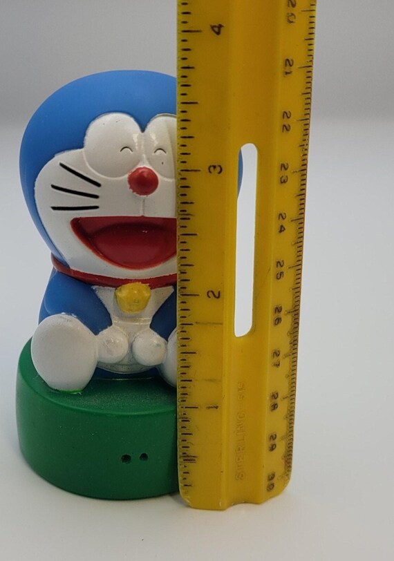 Vintage Doraemon Fujiko Pro 1970 Rare Vinyl Toy Figure 3.75