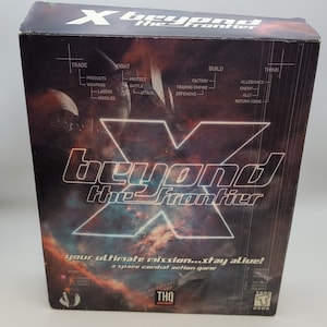 X Beyond the Frontier (1999) PC CD-ROM by Egosoft Big Box Complete