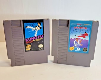 Karate Champ & Kung Fu (Nintendo Entertainment System) NES Cartridges Only