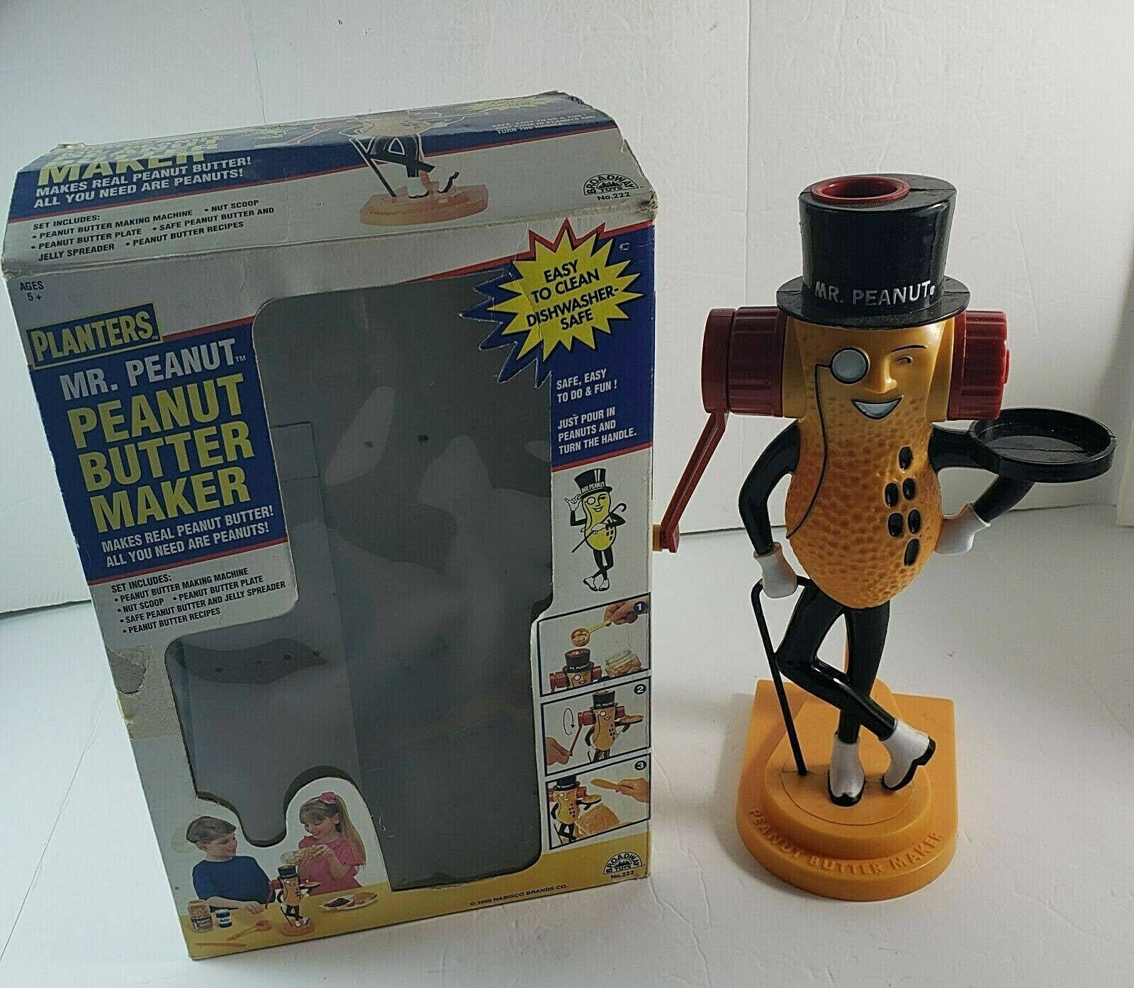 mr peanut dog toy