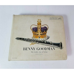Benny Goodman “The Golden Age Of Swing” Numbered Limited Ed. 15 EPs Bound Book