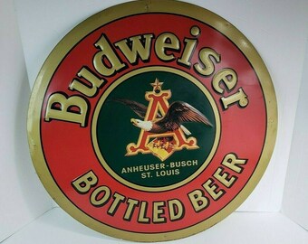 BUDWEISER Vintage 1993 Bud Bowl V Bottles STICKER decal craft beer brewing 