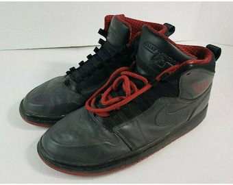 Nike Air Jordan I Retro 1 '94 ANTHRACITE Grey Red Black 631733-004 Men US 8.5
