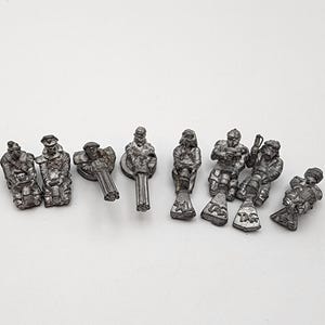 Citadel Dark Future Bikes Riders Cars Metal Miniatures RARE OOP Lot of 8 40K