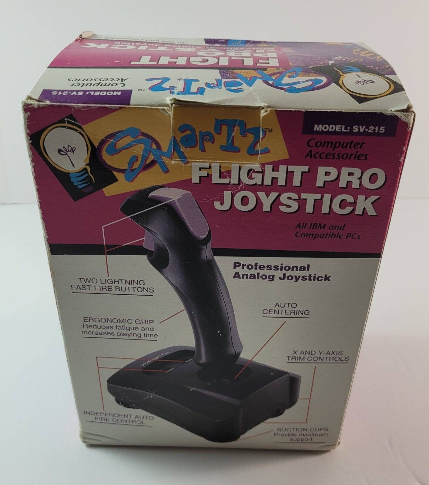 Flight Pro Sprinter PC Flight Pro Smartz Flight Pro Joystick SV-215 X & Y Axis Trim Control ...