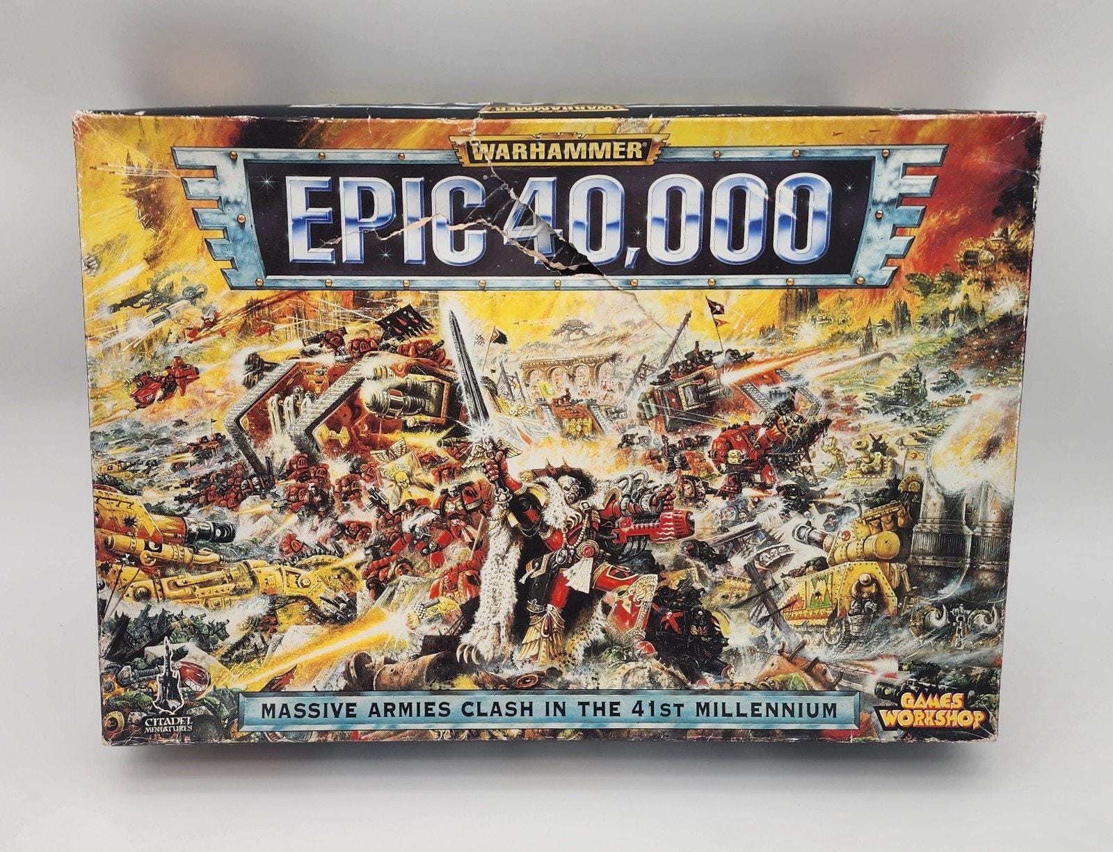 Space marine :Warhammer Epic 40000 / 40k : boîte de base