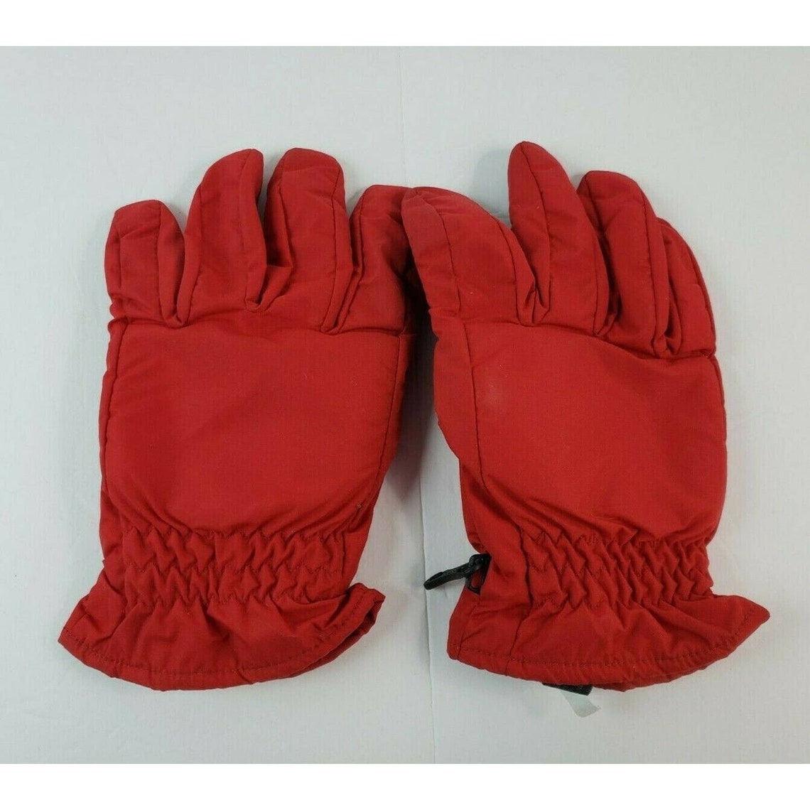 Vintage Red L.L. Bean Men Large Winter Gloves Fleece Lined Etsy