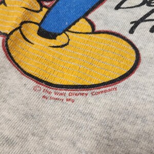 Vintage Disney Mickey Mouse Beverly Hills Sweatshirt Size XL Tultex Sherry MFG image 5