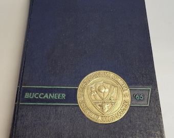 1965 East Carolina College University ECU Buccaneer Yearbook Annual Greenville