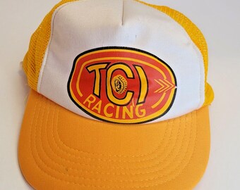 Vintage TCI Racing Transmission & Converters Trucker Style Snapback Hat Civic