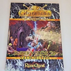 Runequest RPG Glorantha the Second Age Player&#39;s Guide to Glorantha Hardcover