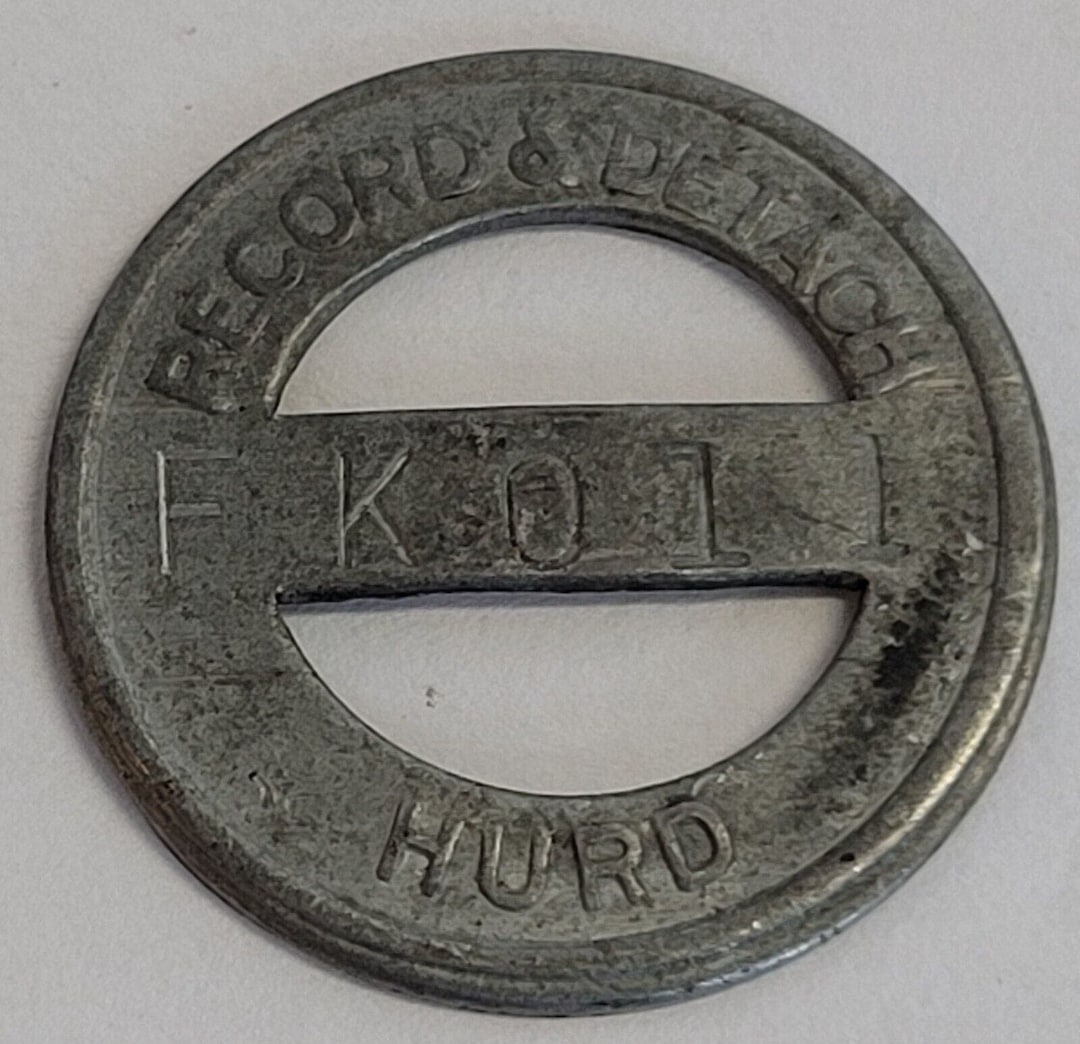 リターンタグ／ノベルティ／トークン／US ANTIQUE ＆VINTAGE リターンタグ／ノベルティコイン／トークン／US ANTIQUE ＆VINTAGE