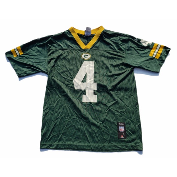 Brett Favre 4 Green Bay Packers Reebok Football NFL - Etsy España