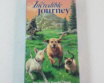 Walt Disney the Incredible Journey VHS Tape Animal Adventure