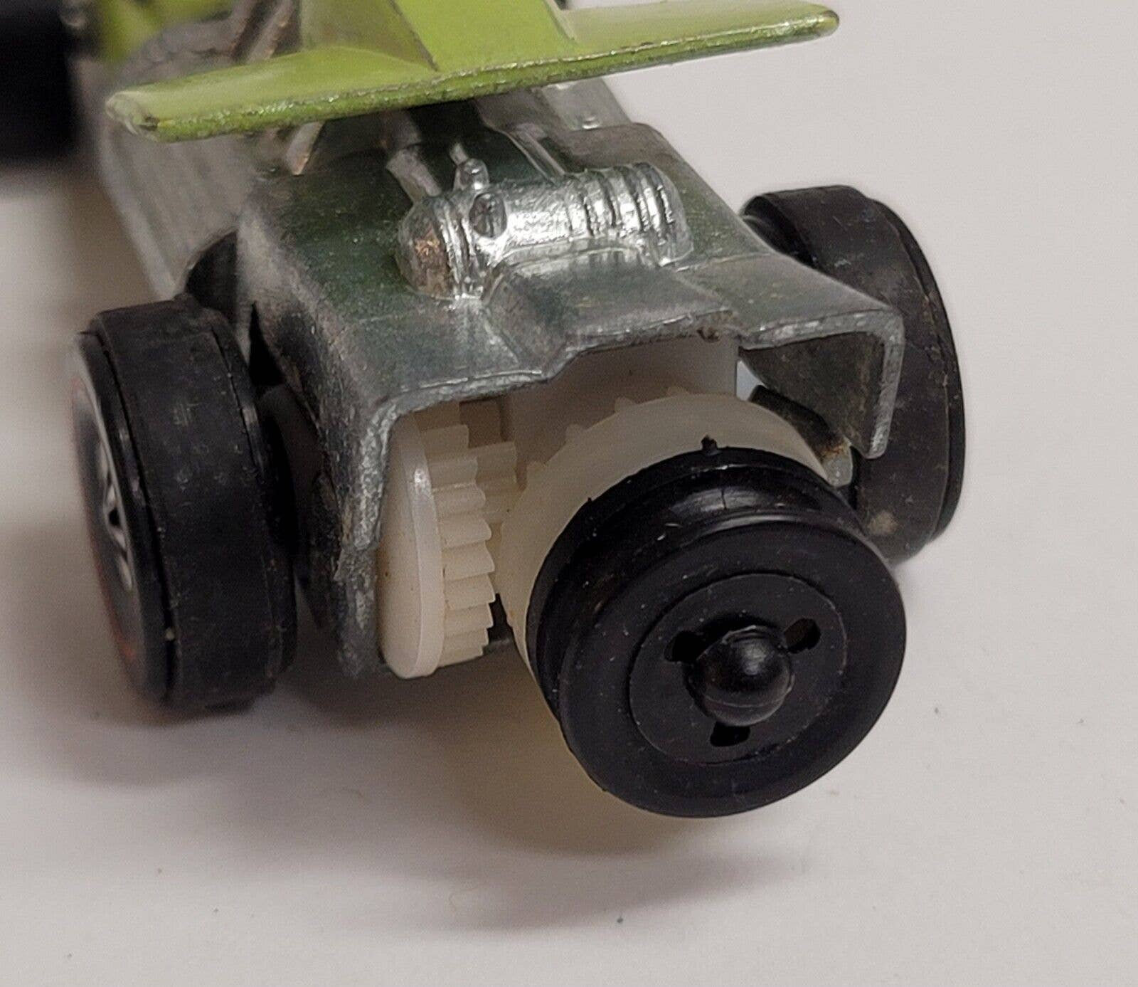 Vintage Hot Wheels Redline Revvers Buzzin Bomb Fluorescent