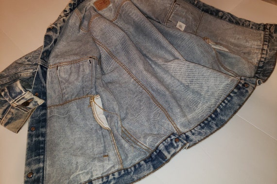 Vintage 60's 70's Levi's Blue Classic Denim Jean … - image 5