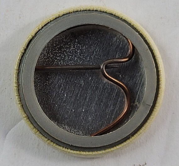 Vintage 1970s LED ZEPPELIN pin 1" Badge ZOSO butt… - image 3