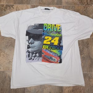 Vintage Chase Authentics Jeff Gordon NASCAR Racing 2001 XL Graphic T-Shirt