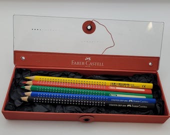 Faber-Castell Color Grip Colorationsfarbstifte Germany 5 Stück Set NOS 2001