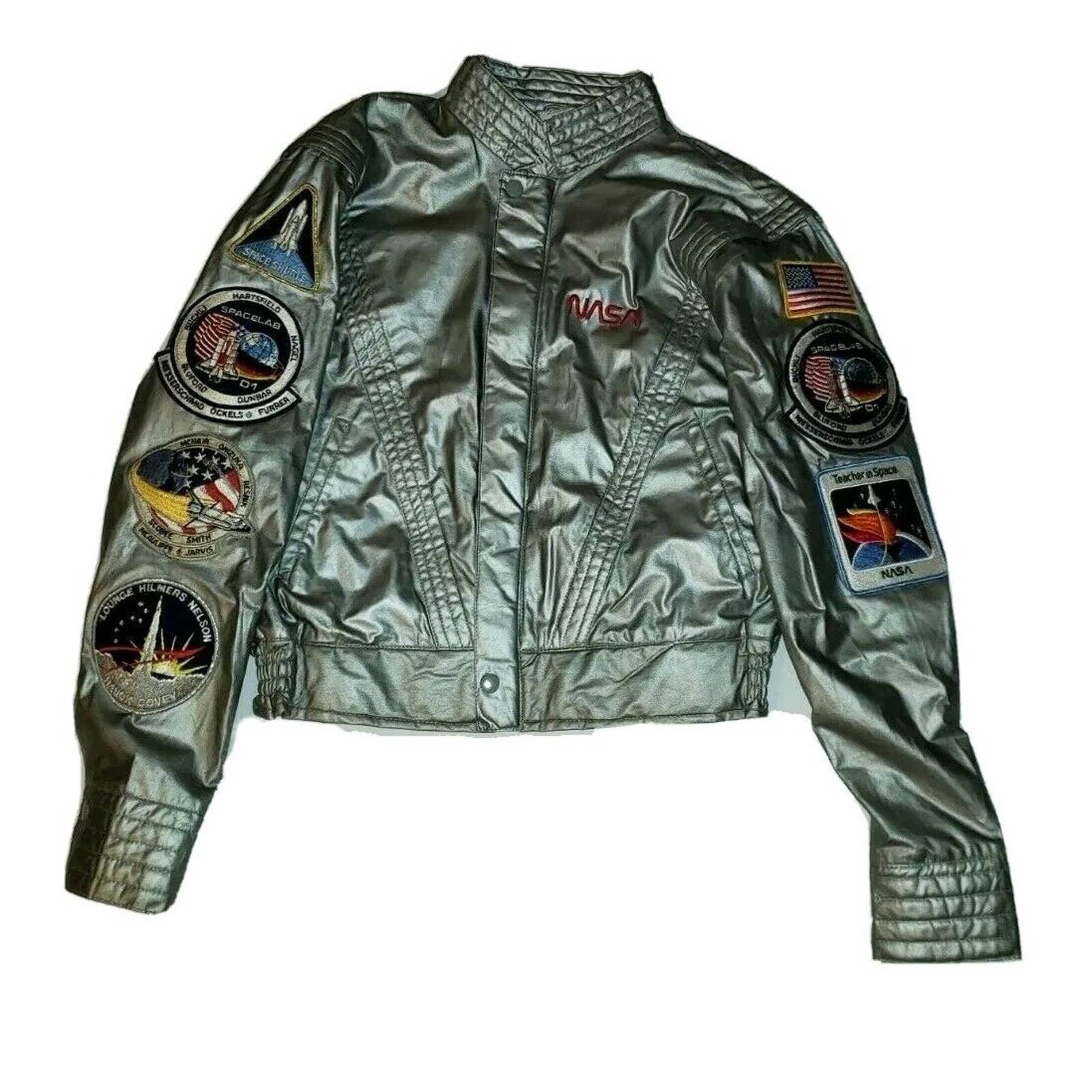 metallic nasa jacket