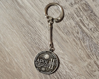 Original Apollo 11 Keychain Keyring