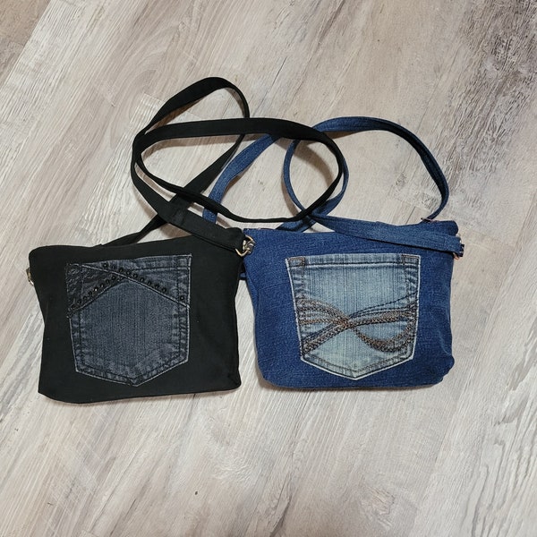 Denim Purse - Etsy