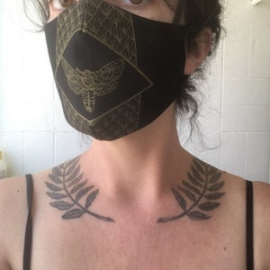 Death Messenger Face Mask