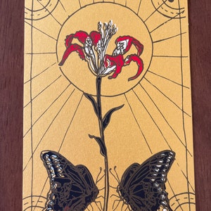 Carte postale du tarot Le Hiérophante