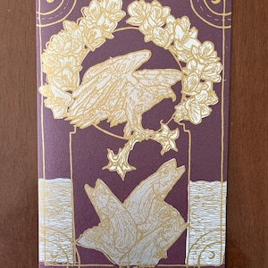 Carte postale du tarot du jugement dernier