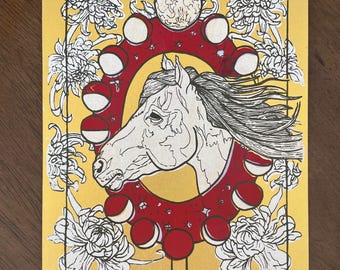 Year of the horse (3 color)