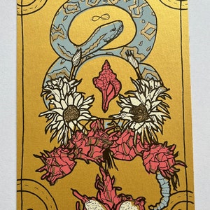 La carte postale du magicien