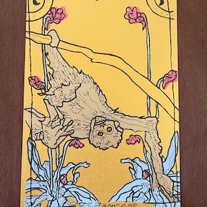 Carte postale Tarot du pendu