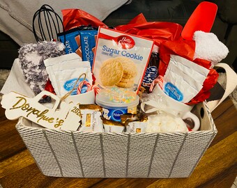 baby it's cold outside gift basket