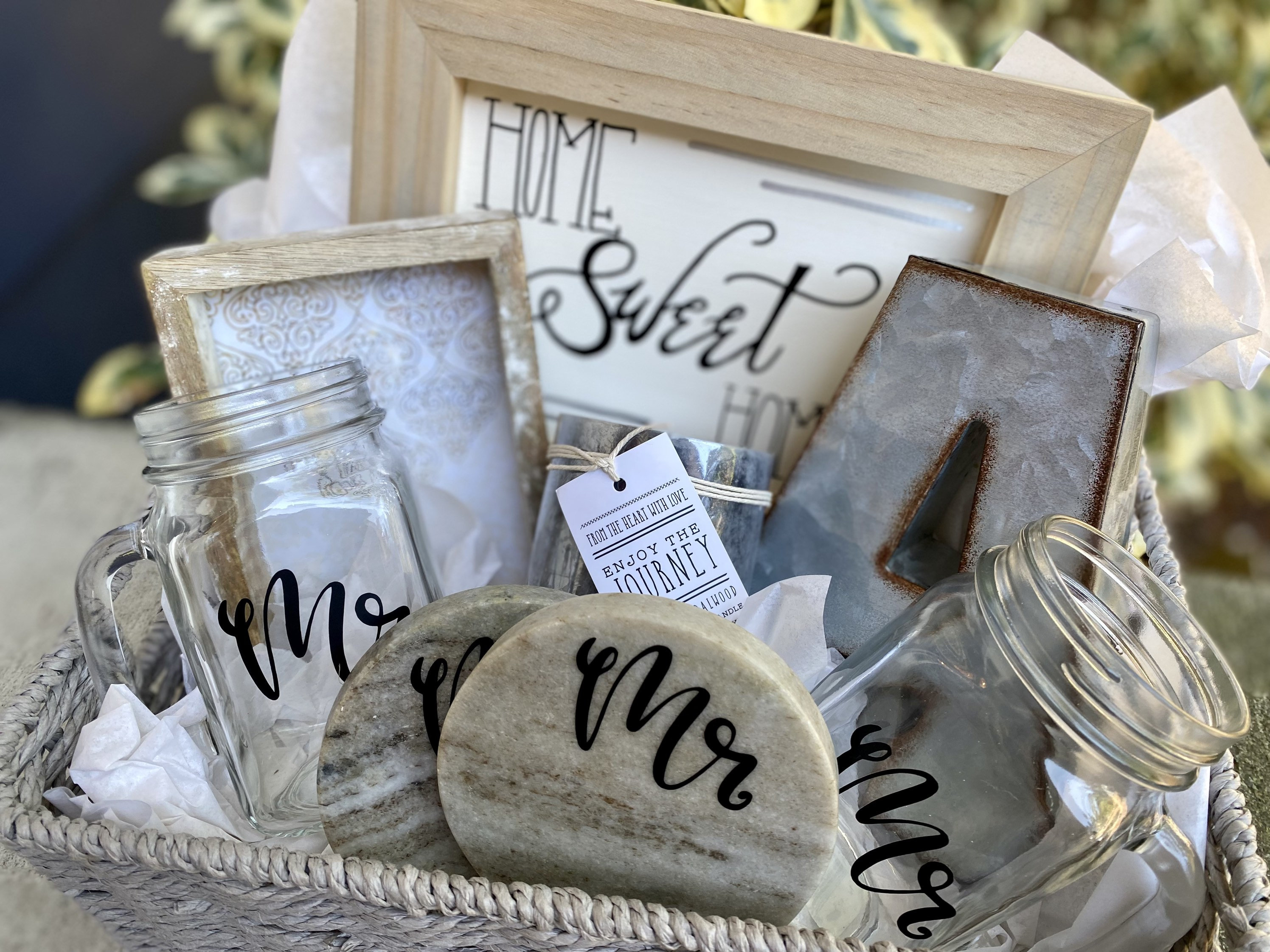 Mr & Mr Newly Wed Gift Basket Etsy